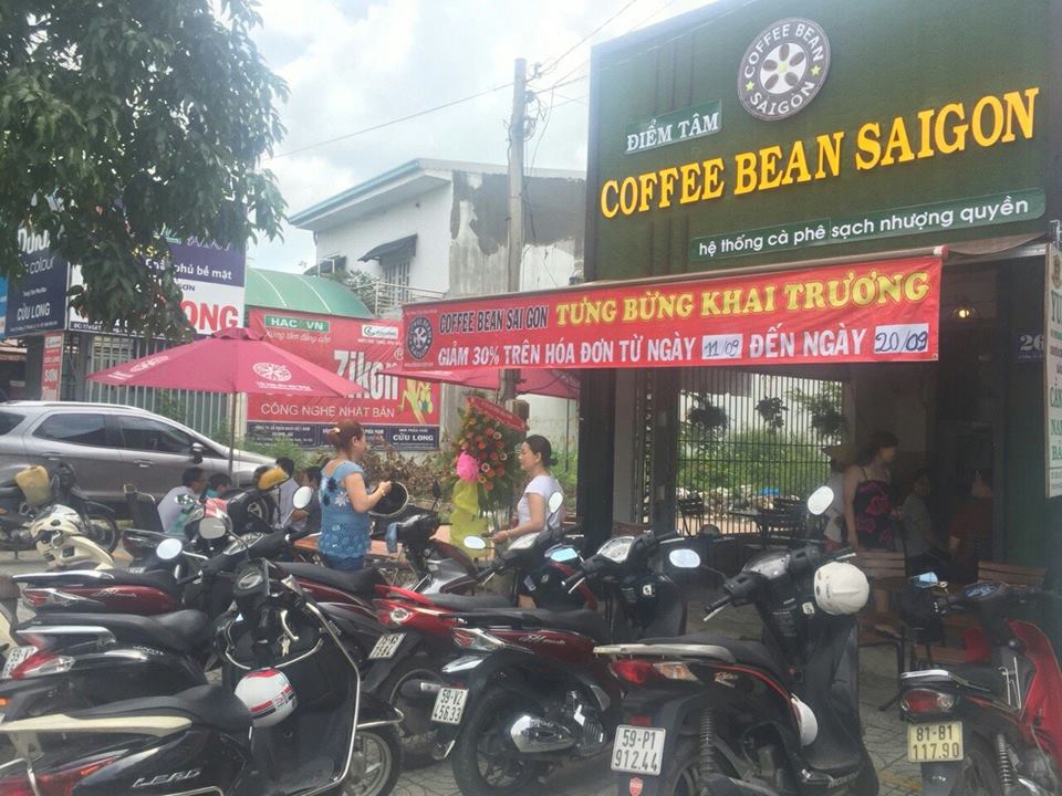 Mẫu quán Coffee Bean SaiGon