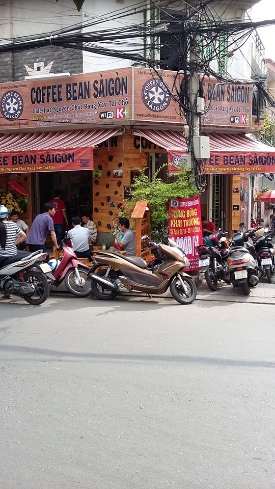 quán cafe ốp gỗ